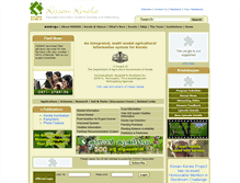 Tablet Screenshot of kissankerala.net